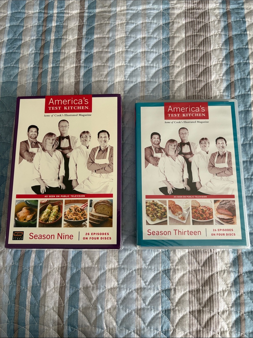 Season Nine & Season Thirteen DVD Set - Purple and Teal